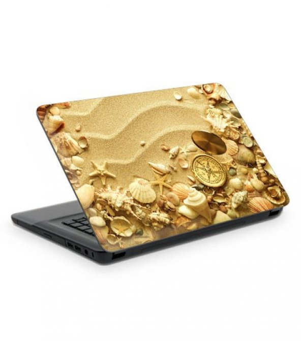 Deniz Yıldızları Notebook Sticker, Laptop sticker,, Hp Sticker, Asus Sticker, 15.6 inç Sticker - 2