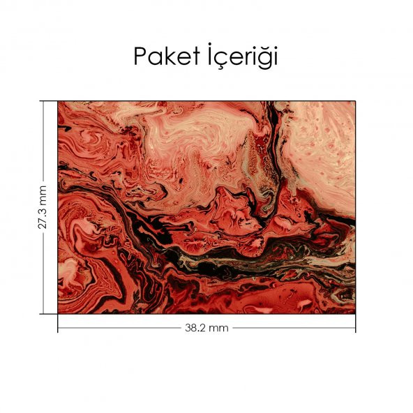 Agate Taşı Notebook Sticker, Laptop sticker,Hp Sticker, Asus Sticker, 15.6 inç Sticker - 2