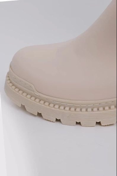 Rosewert Vegan Deri Termal Kauçuk Çizme Siyah 45025 - 3