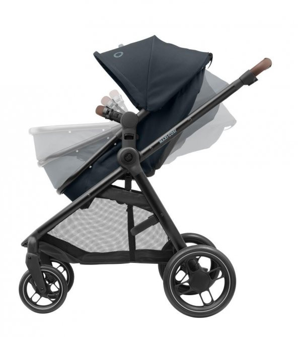Maxi-Cosi Zelia3 2si Bir Arada Portbebeli Bebek Arabası Essential Graphite - 4