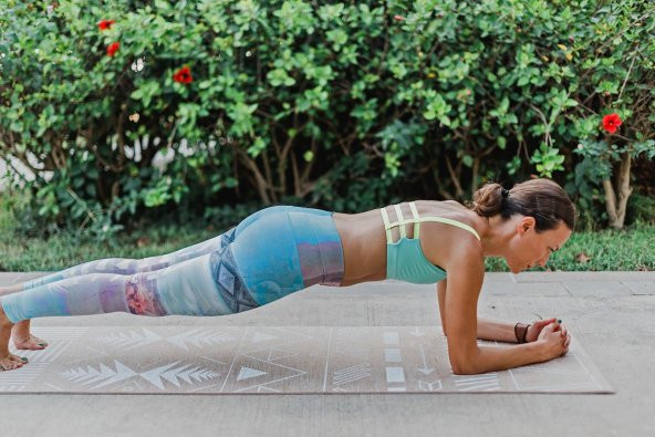 Seeka Yoga Jüt Serisi Yoga Matı - Tribal - 2
