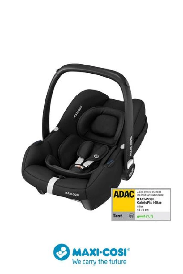 Maxi-Cosi Cabrio Fix I-Size ADAC'lı Bebek Oto Koltuğu ve Ana Kucağı 0-13 kg Essential Black
