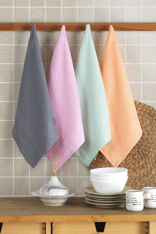|4'LÜ| Mikrofiber Sihirli Magic Towel Temizlik Bezi Cam Ve Ayna Temizlik Bezi 40*70 Kurulama Bezi