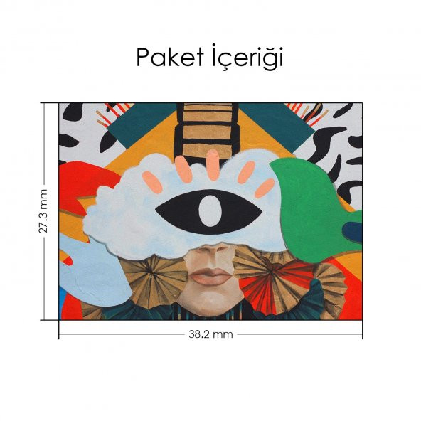 Üçüncü Göz Notebook Sticker, Laptop sticker,, Hp Sticker, Asus Sticker, 15.6 inç Sticker - 2