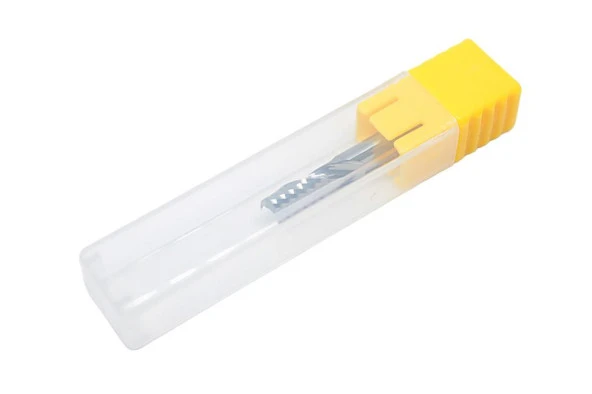 Gravür Tek Kenarlı Freze Bıçağı Spiral Akrilik Kesme 2x8mm - 2