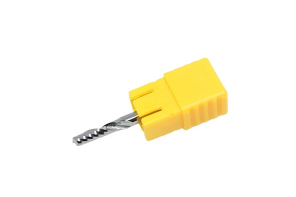 Gravür Tek Kenarlı Freze Bıçağı Spiral Akrilik Kesme 2x8mm - 4