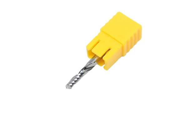Gravür Tek Kenarlı Freze Bıçağı Spiral Akrilik Kesme 2x8mm - 5
