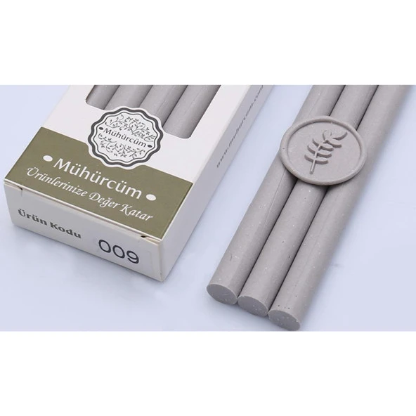 Mühür Mumu Çubuk 11mm x 120mm 10 lu Paket Model No:9 (AÇIK KİL) - 1
