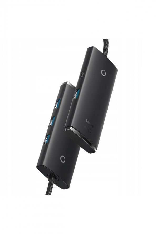 Lite Series 4 Portlu Type-c To Usb 3.0 Hub Adaptör 25cm Siyah - 2