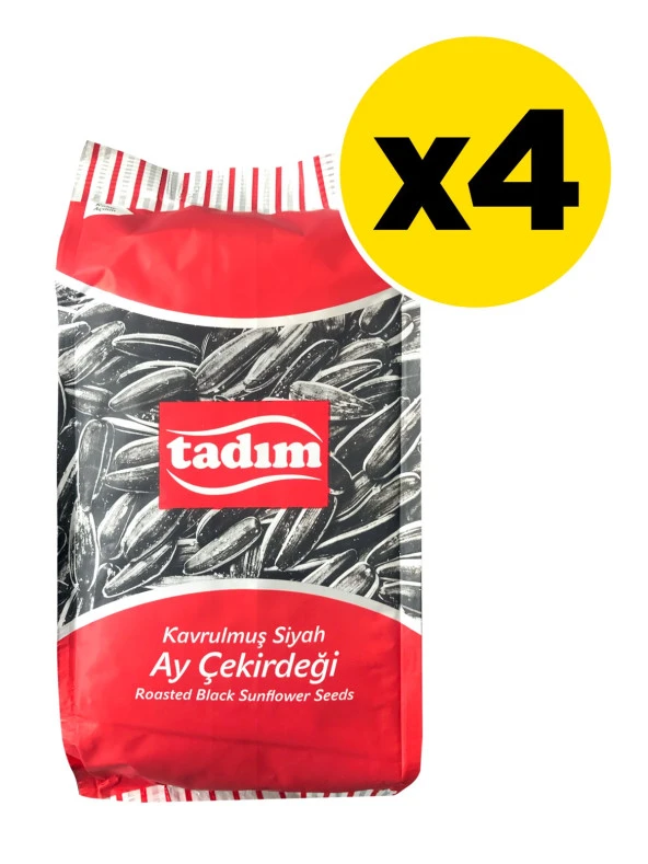 Tadım Ayçekirdeği 180 gr Kavrulmuş Siyah x 4 Adet