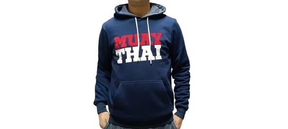 DragonDo TX26 Muay Thai Sweatshirt Baskılı Kapüşonlu Sweatshirt