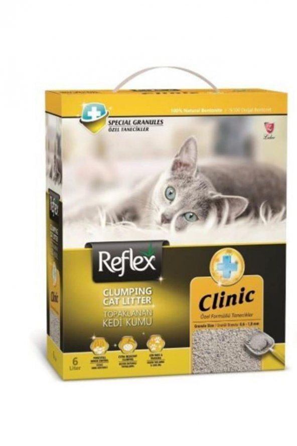 Reflex Klinik Kedi Kumu 6 Lt