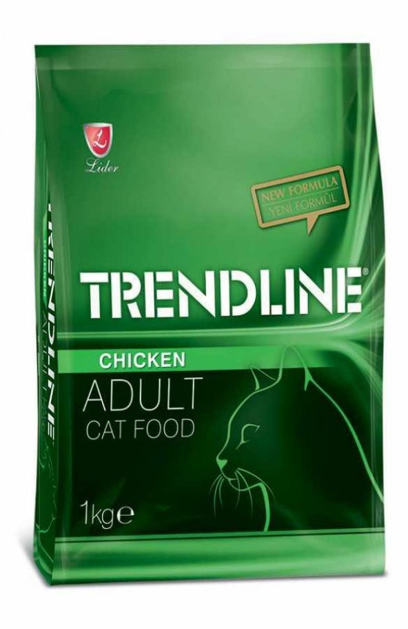 Trendline Tavuklu Yetişkin Kedi Maması 1 Kg