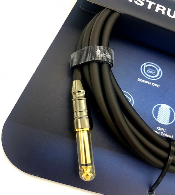 BLACKSMİTH GOLD SERIES INSTRUMENT CABLE STRAIGHT TO STRAIGHT 3m - 3