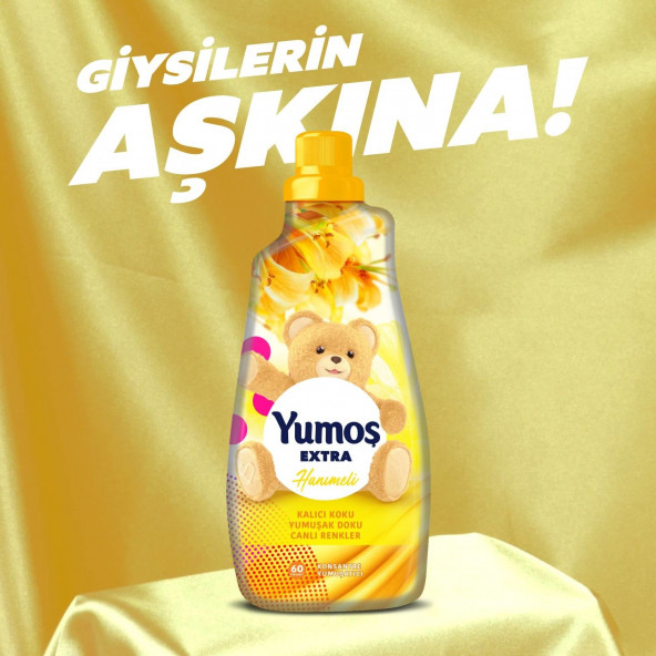 Yumoş Extra Çamaşır Yumuşatıcısı Hanımeli 1440 ml - 4
