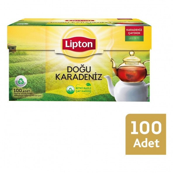 Lipton Doğu Karadeniz Demlik Poşet Çay 320 G