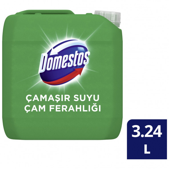 Domestos Yoğun Kıvamlı Çamaşır Suyu Maksimum Hijyen Çam Ferahlığı 3240 ml