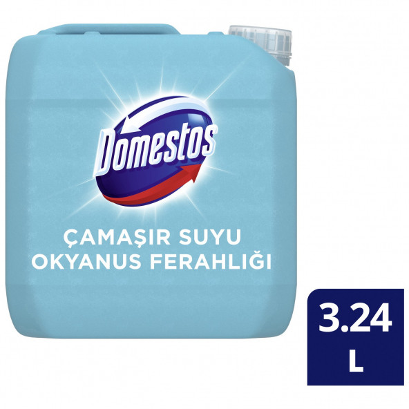 Domestos Okyanus Ferahlığı Yoğun Kıvamlı Çamaşır Suyu 3240 ML