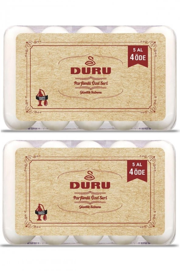 Duru Güzellik Sabunu 50.yıl Parfümlü Özel Seri 350 Gr x 2 Paket