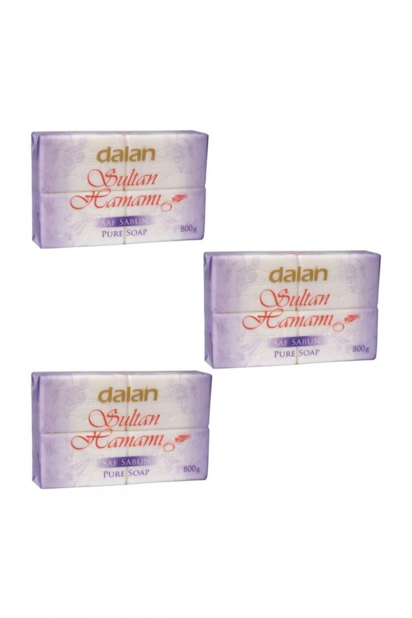 Dalan Sabun Sultan Hamamı 4x125 Gr 3 Paket