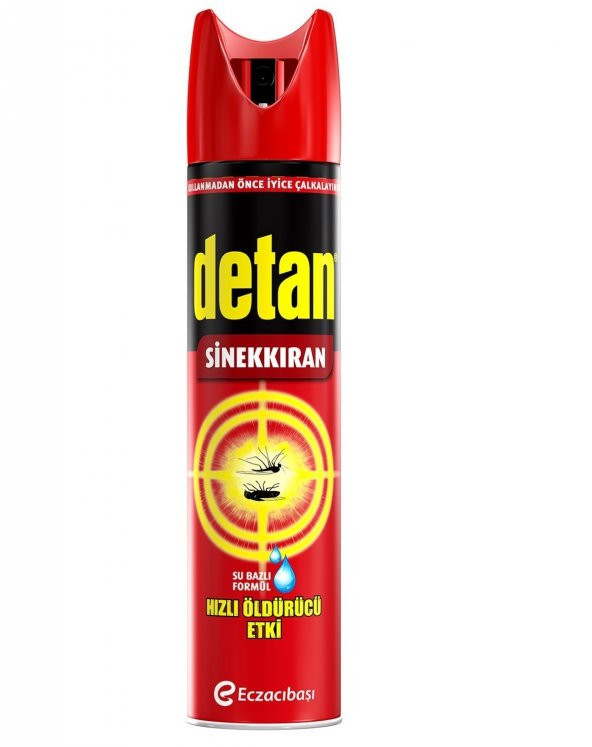 Detan Sinekkıran Su Bazlı 275 ml x 4 Adet - 2