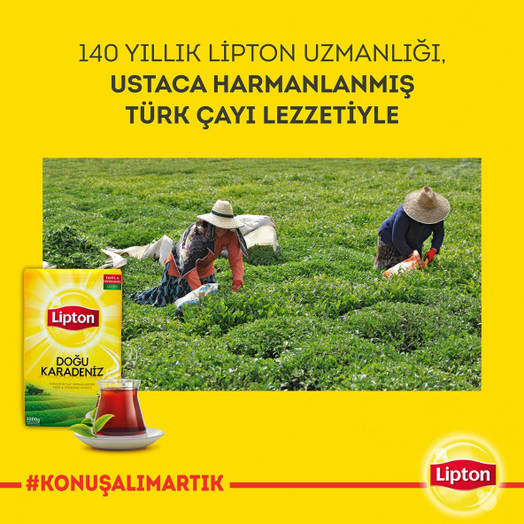 Lipton Doğu Karadeniz Dökme Çay 1000 g - 5