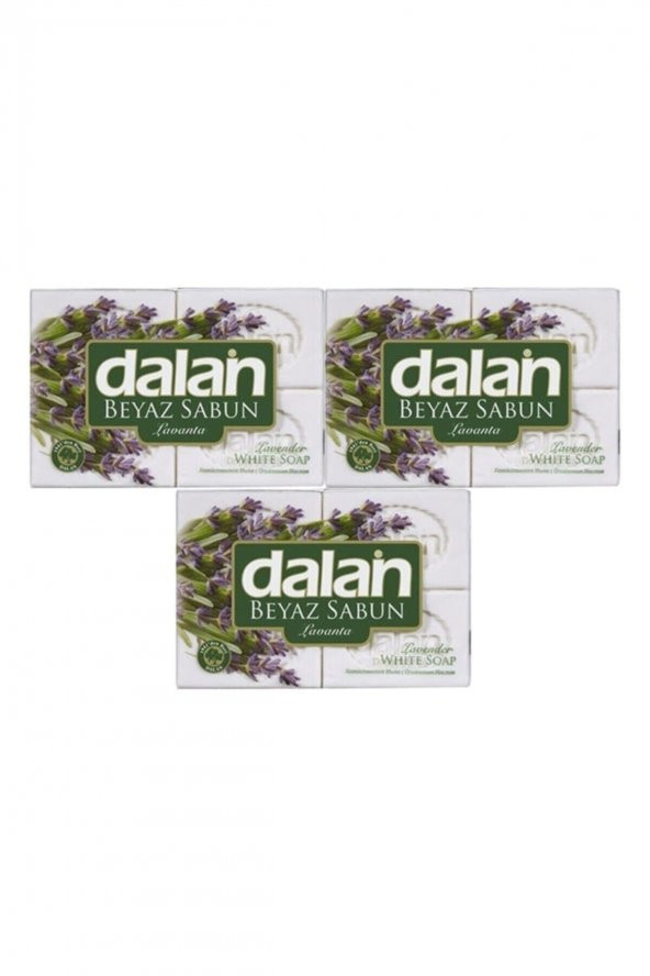 Dalan Banyo Sabunu Saf Sabun Lavanta 3 X 600 Gr - 1