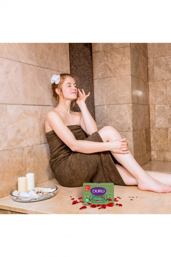 Duru Saf & Doğal Kaynaklı Zeytinyağı Özlü 16 Adet Kalıp Sabun 4x600gr - Resim 2