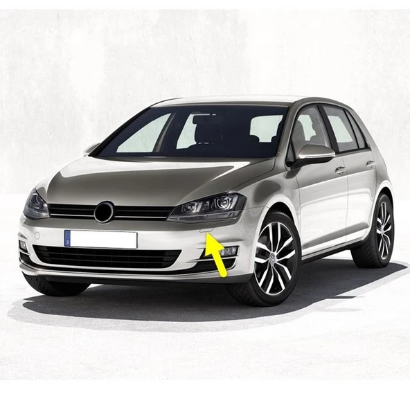 VW Golf 7 2013-2017 Sol Ön Far Yıkama Jeti Motoru 5G0955965 - 1