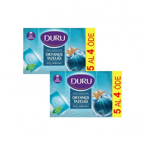 Duru Duş Sabun Okyanus 5X150 Gr 750 Gr x 2 Adet ürün görseli