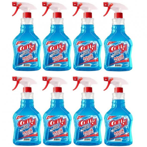 Camsil Matik Püskürtmeli 500 Ml x 8 Adet