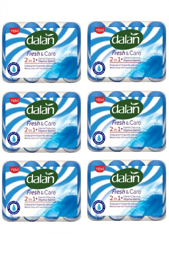 Dalan Okyanus Esintisi Fresh Care Sabun 90x4 gr x 6 Paket ürün görseli