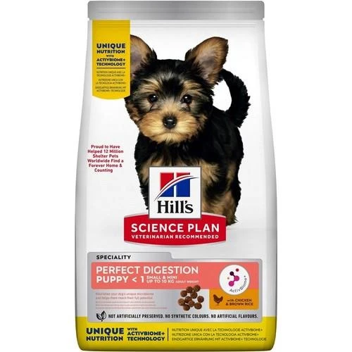 Hills Science Plan Puppy S&M Perfect Digestion Sindirim Düzenleyici Yavru Köpek Maması 1,5 Kg