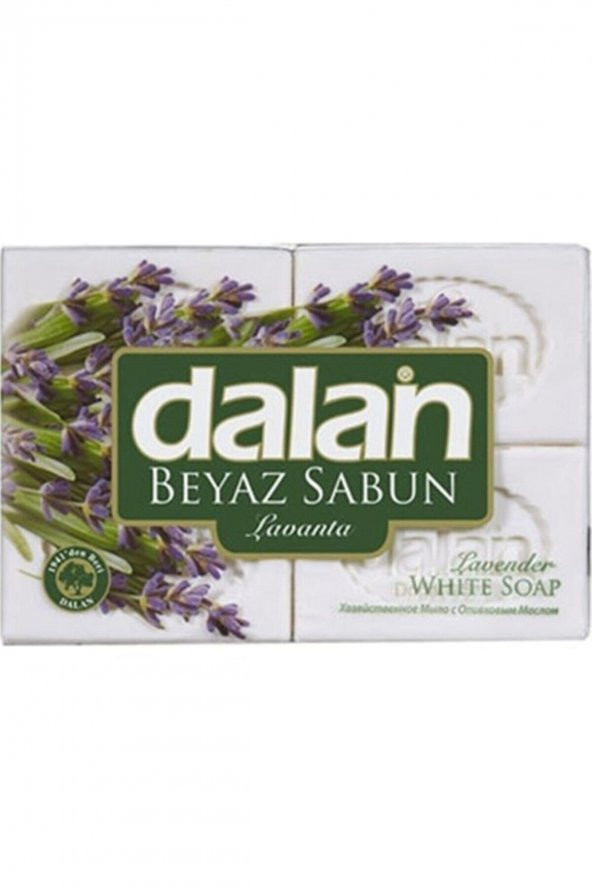 Dalan Geleneksel Saf Beyaz Sabun Lavanta 600 Gr x 6 Adet - 2