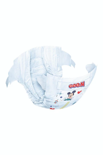 Goo.n Goon Mutlu Bebek Bant Bebek Bezi 5 Numara Aylık Paket 100 Adet - 6