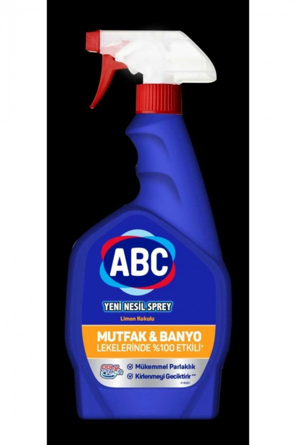 ABC Mutfak&banyo Sprey Limon Kokulu 750 Ml