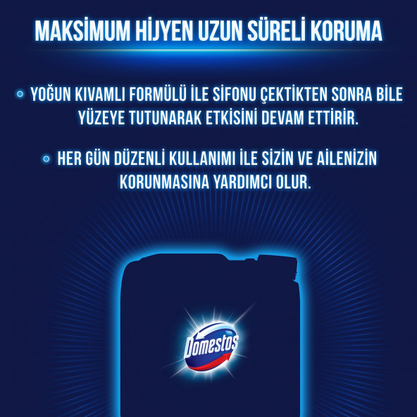 Domestos Yoğun Kıvamlı Çamaşır Suyu Kar Beyazı Maksimum Hijyen 750 ML - 4