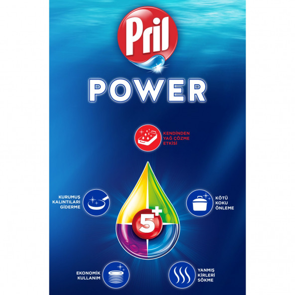 Pril Bulaşık Deterjanı - Power Limon 675 g - 2