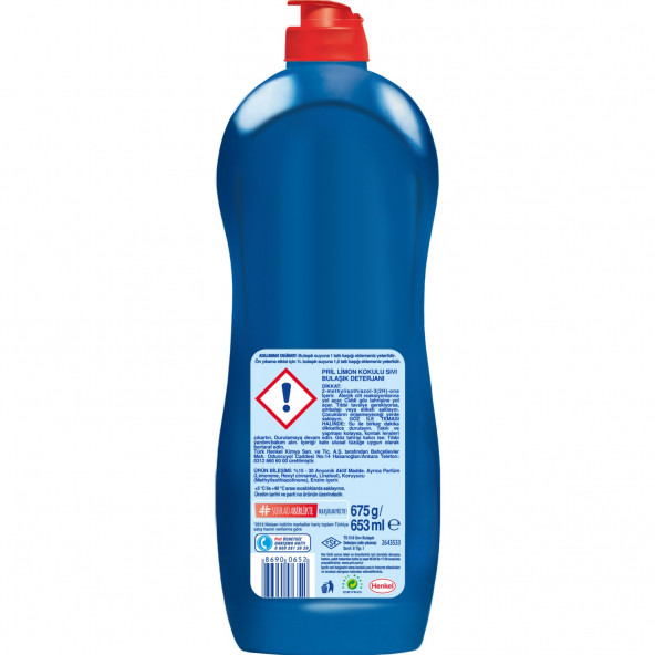 Pril Bulaşık Deterjanı - Power Limon 675 g - 5