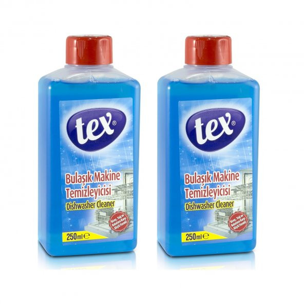 TEX Bulaşık Makine Temizleyicisi 250 Ml x 2 Adet