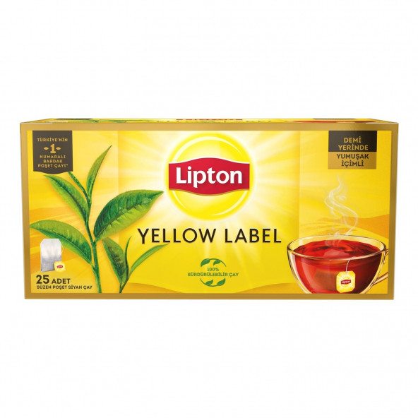 Lipton Yellow Label 25li Bardak Poşet Çay