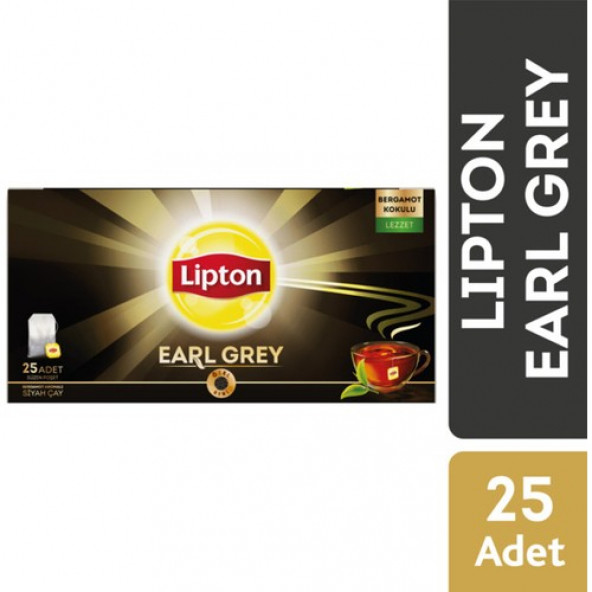 Lipton Earl Grey Bardak Poşet 25 Adet