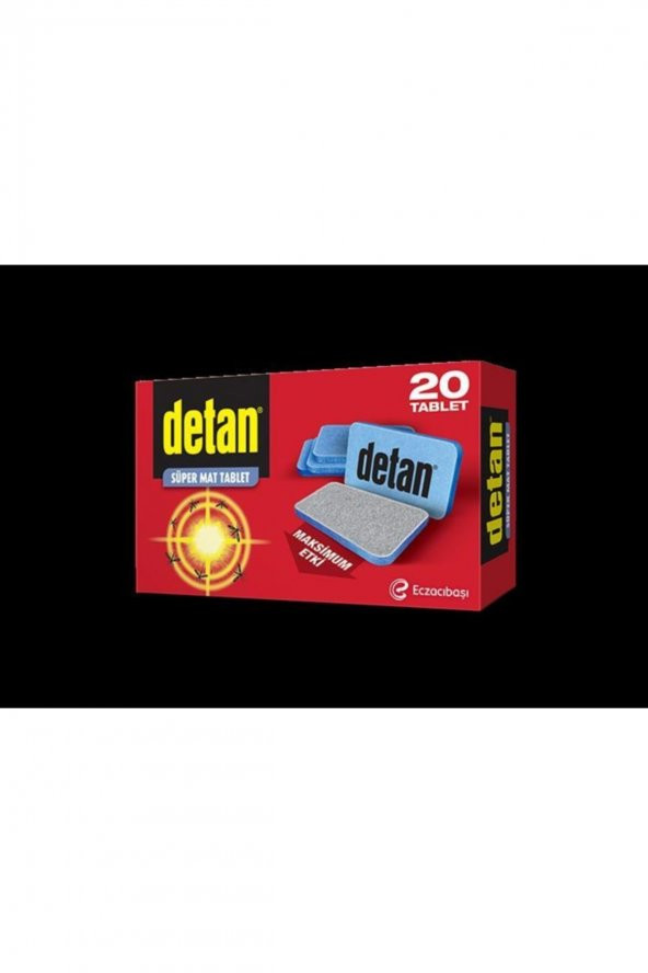 Detan Süper Mat Tablet 20li