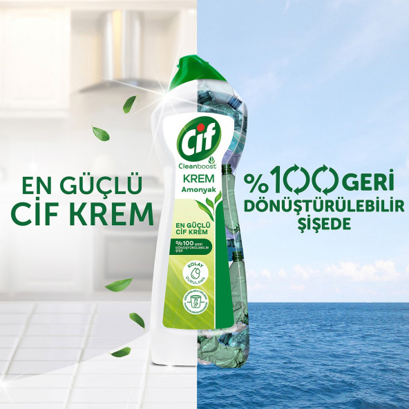 Cif Krem Amonyaklı 750ml - 2