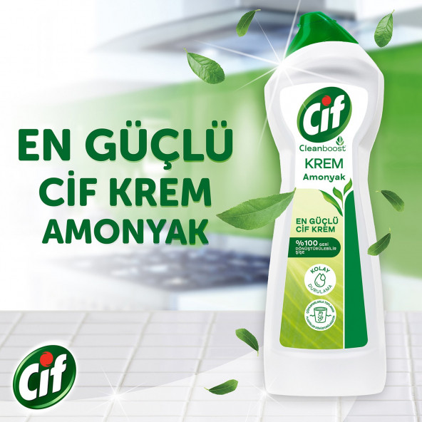 Cif Krem Amonyaklı 750ml - 4