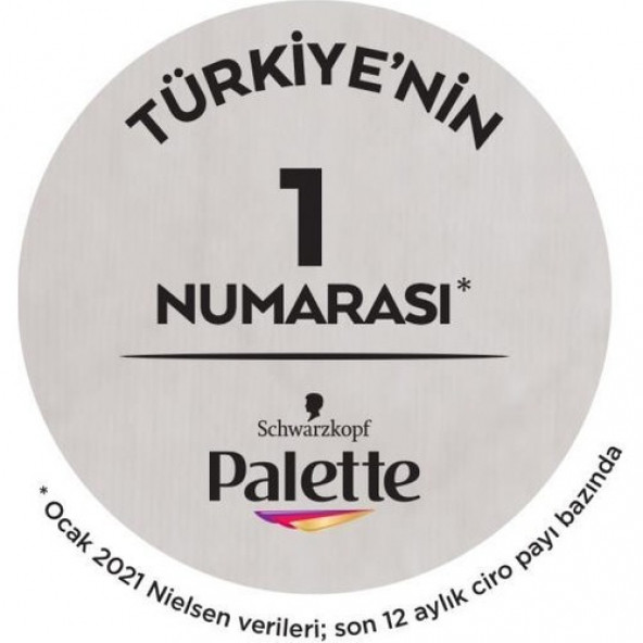 Palette Kalıcı Doğal Renkler 3-68 Kızıl Çikolata Saç Boyası - 5