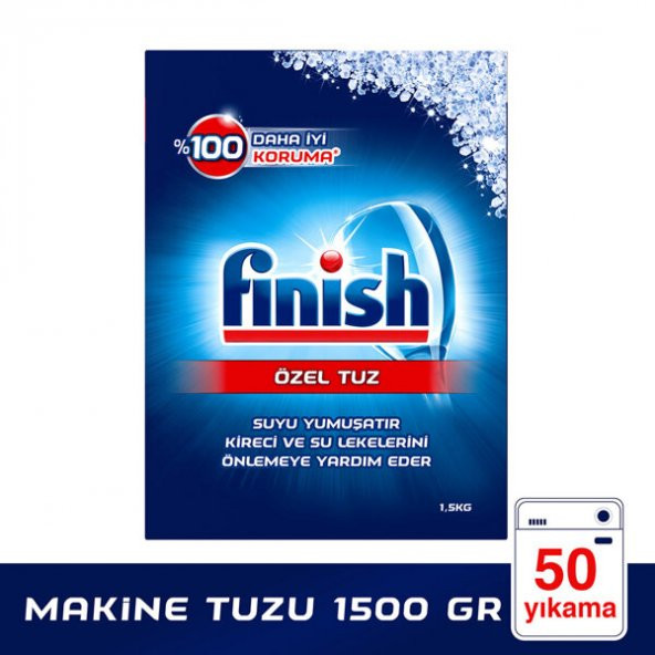 Finish Bulaşık Makinesi Deterjanı Makine Tuzu 1500gr