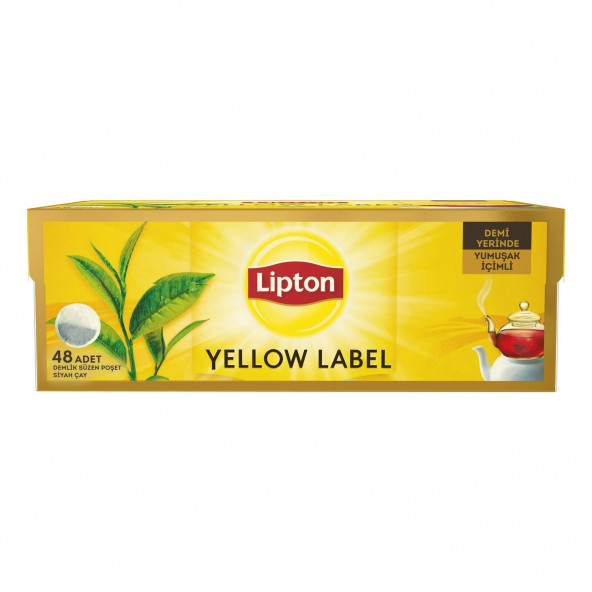 Lipton Yellow Label Demlik Poşet Çay 48 li