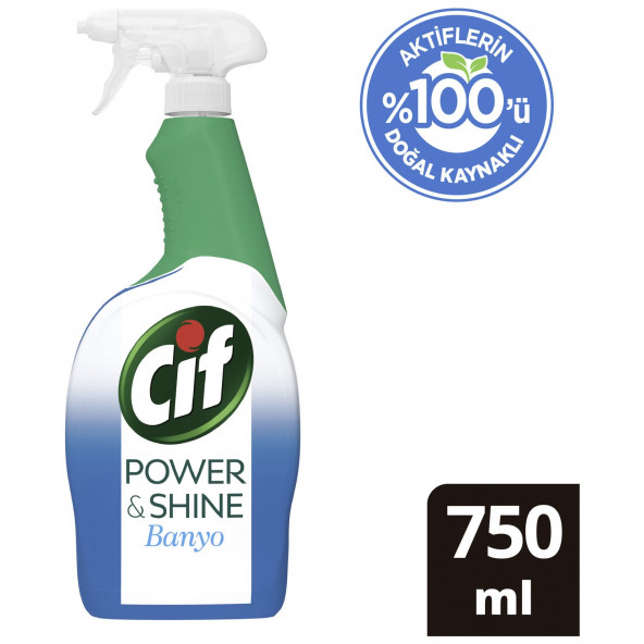 CİF Power Shine Banyo Sprey 750 ml