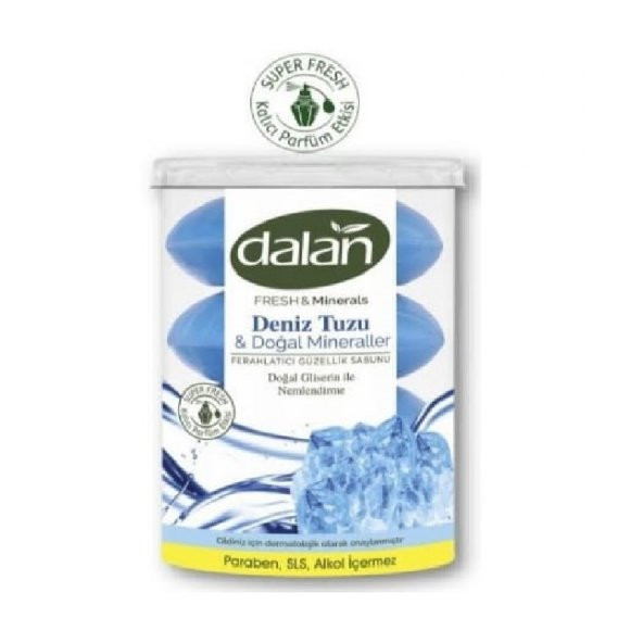 Dalan Fresh Minerals Duş Sabunu Deniz Tuzu 4 x 110 Gr - 1